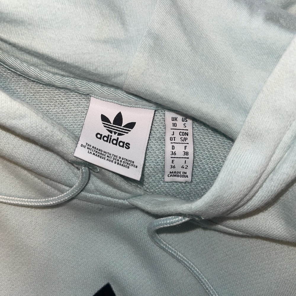 Adidas Oversized Mint Hoodie - Picture 4 of 5